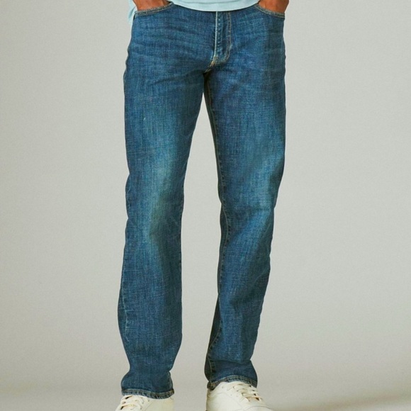 Lucky Brand men’s 121 slim fit jeans 38x30 - Picture 2 of 2